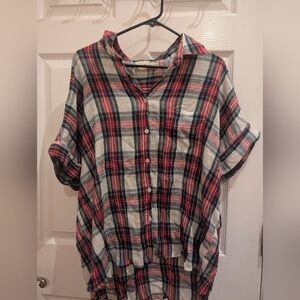 Molly Green plaid shirt